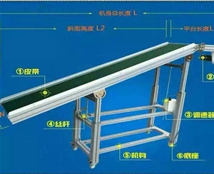 轻型可升降输送机